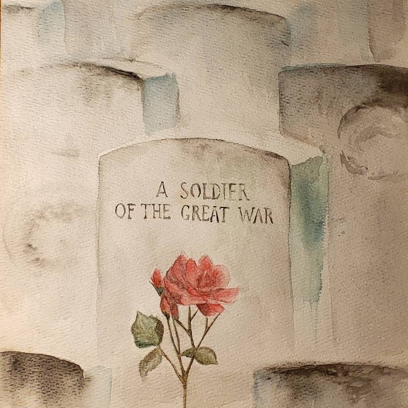 rose by sp3c14Lk (Watercolor)