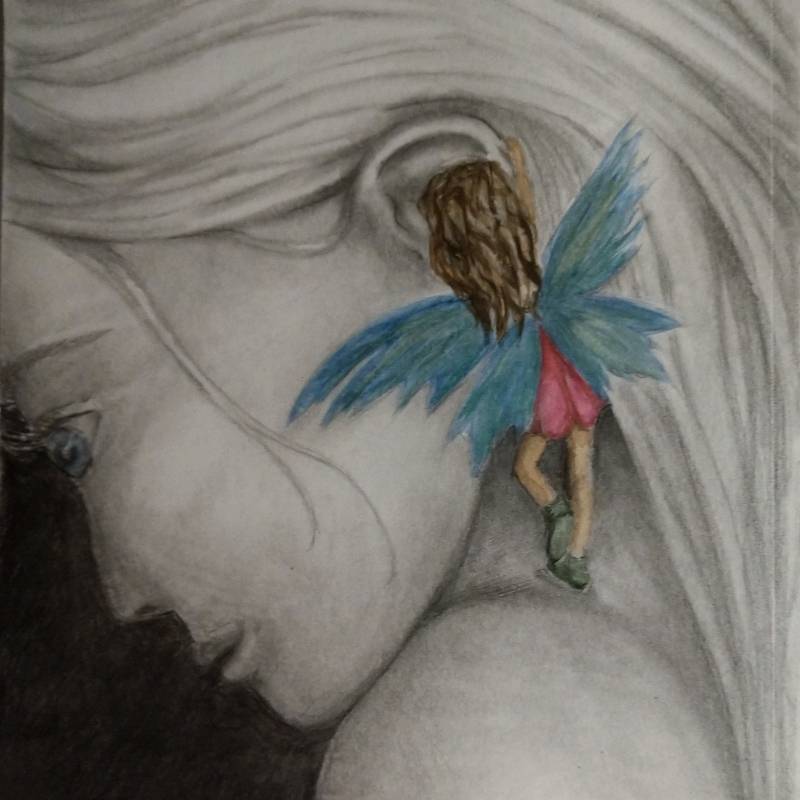 ear by sarahgeo (Watercolor, Pencil)