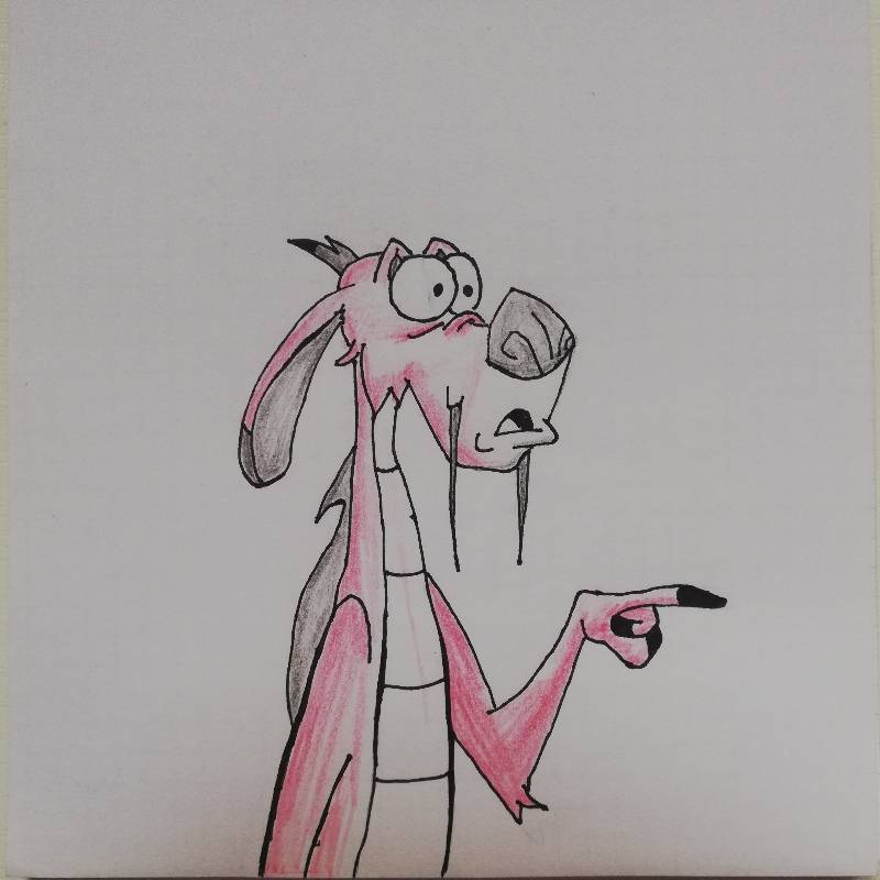 dragon by Greta (Pencil, Pen, Markers, Colored pencil)