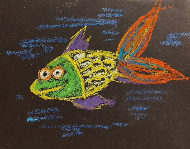 fish by Lidija (Soft pastel)