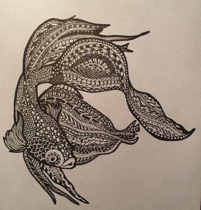 fish by Magae (Ink)