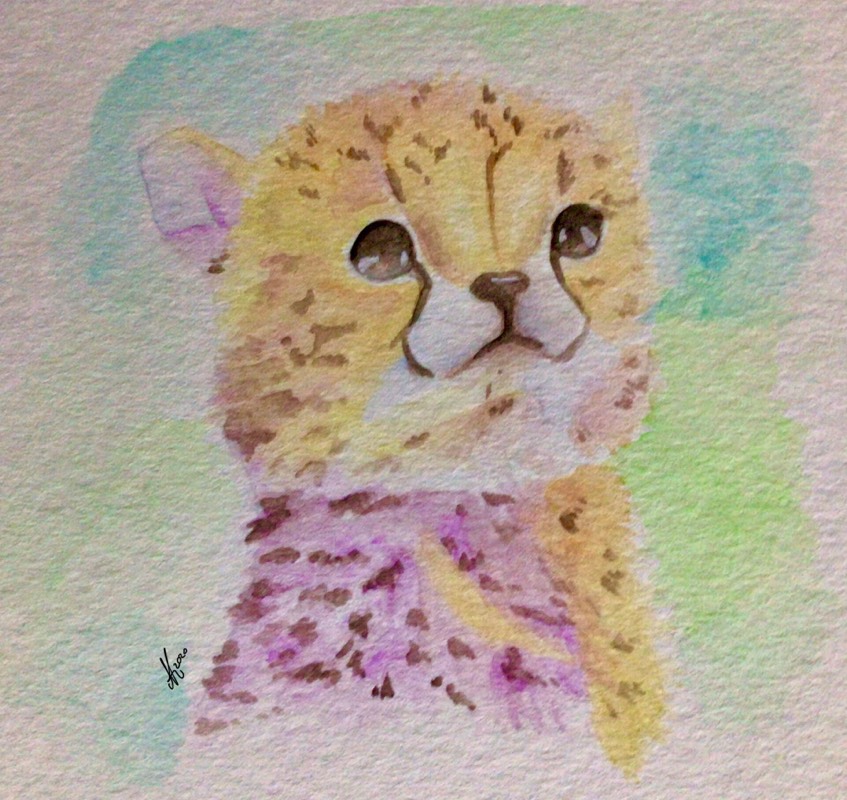 cub by Niomix (Watercolor)