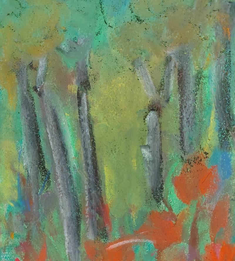 woods by Lidija (Soft pastel)