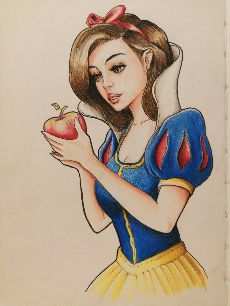 fruit by Nikusan (Ink, Colored pencil)