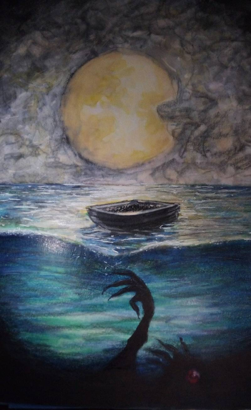 ocean by SiMa (Markers, Colored pencil)