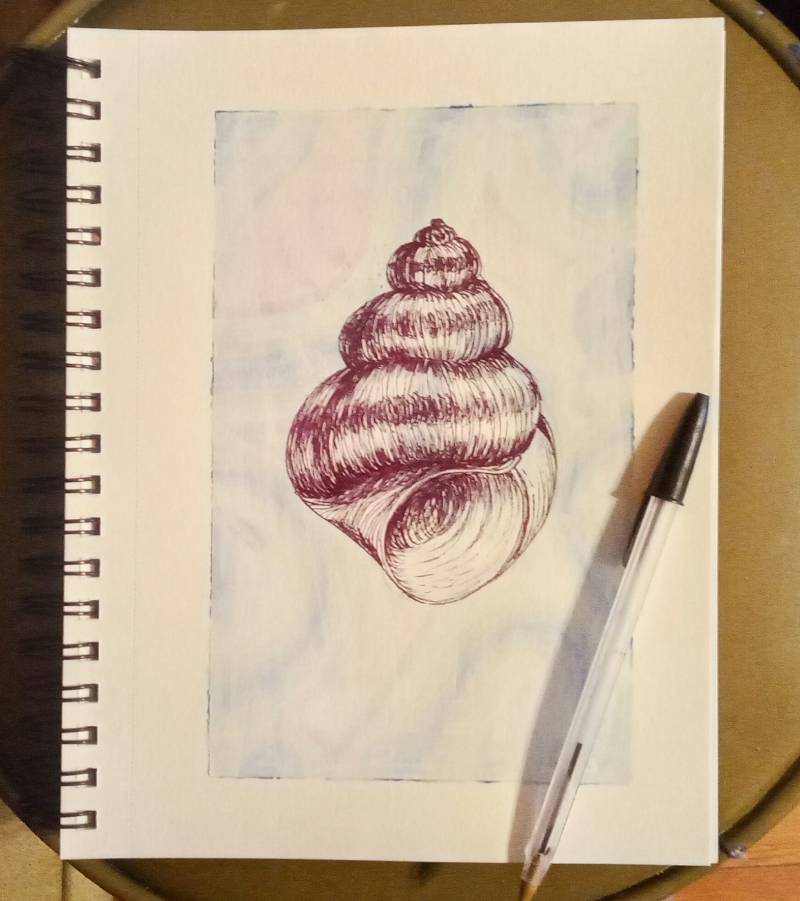 ocean by Zedith (Pen, Ink, Markers)