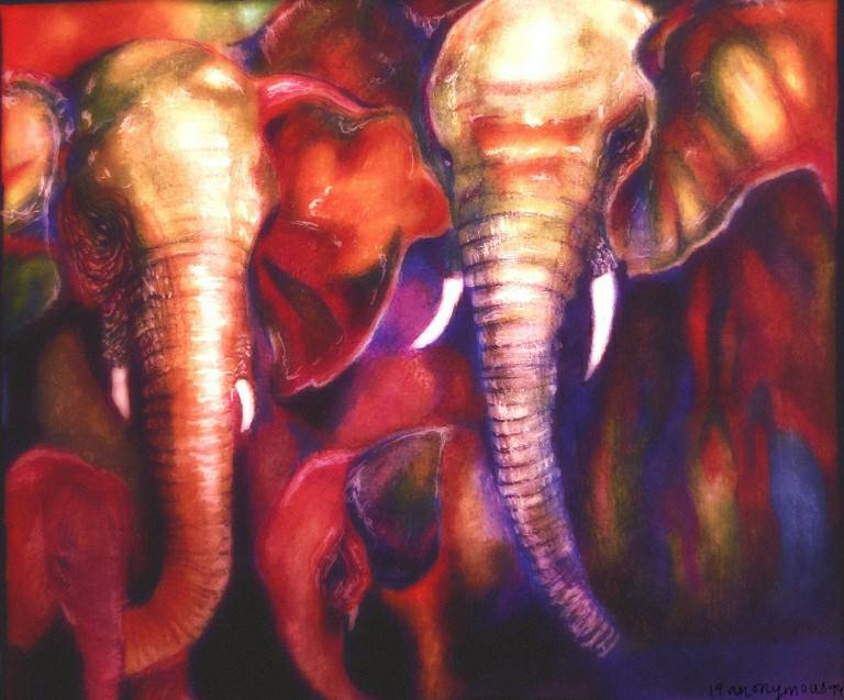 elephant by 19anonymous94 (Colored pencil)