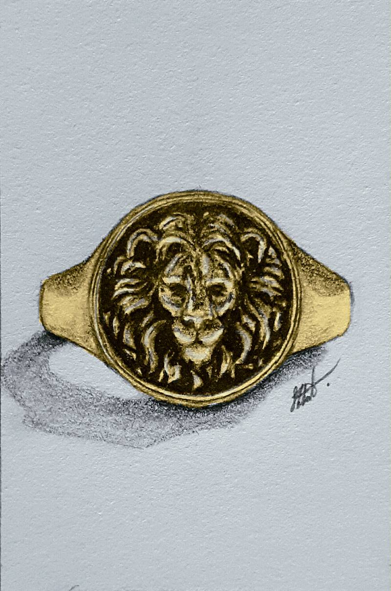lion by Jesseeker44 (Pencil, Digital)