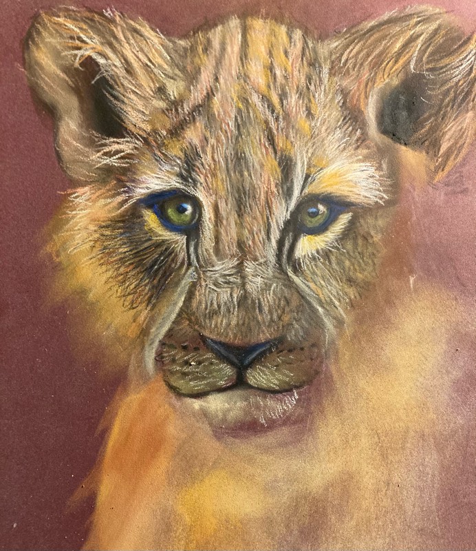 lion by Leoni (Soft pastel)