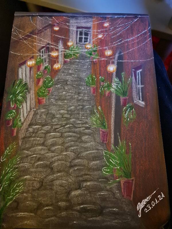 mediterranean by Warujenn (Colored pencil, Other)