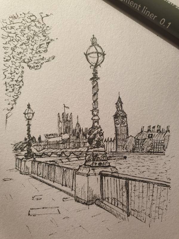 london by Magae (Ink)