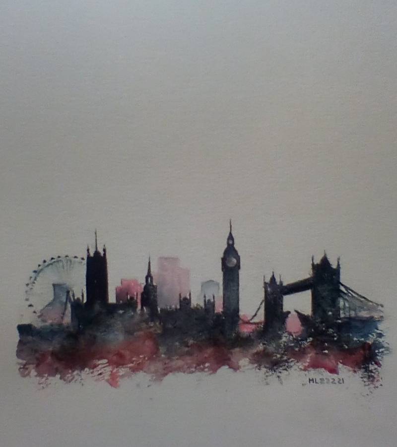 london by miclat (Watercolor)