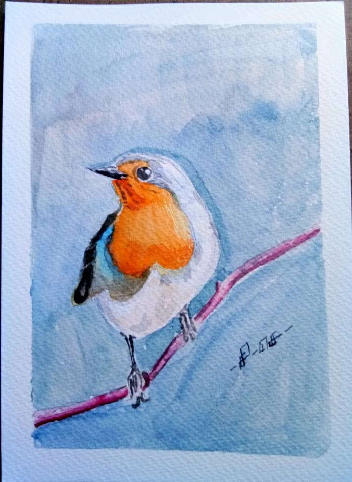 bird by infoguru (Watercolor)