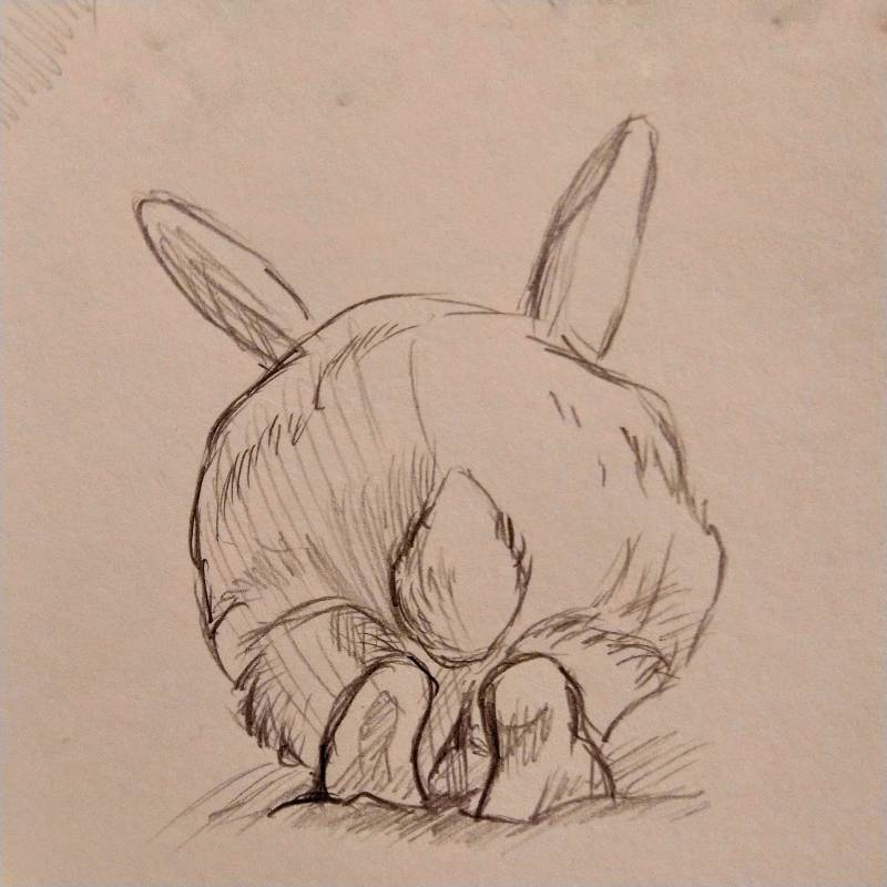 bunny by Johnny_ (Pencil)