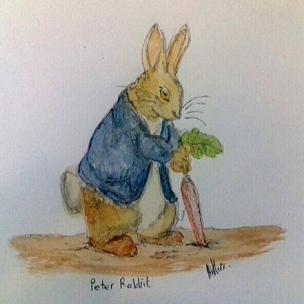 bunny by Arthur (Watercolor)