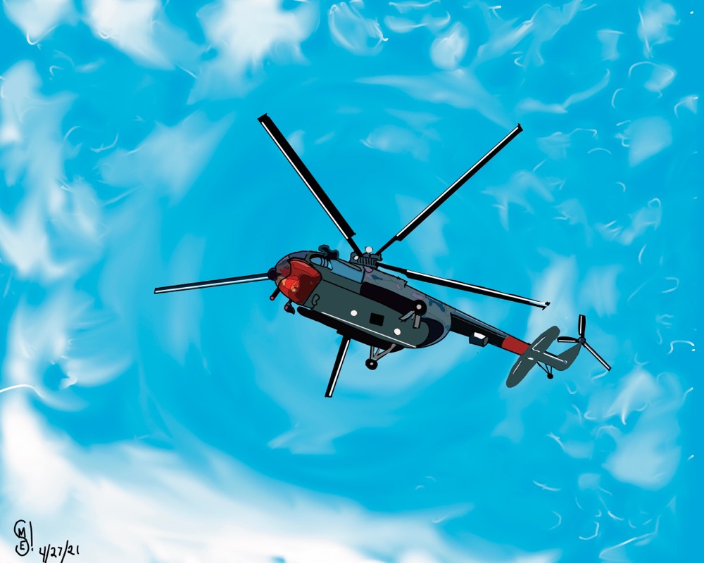 helicopter by BigMES (Digital)