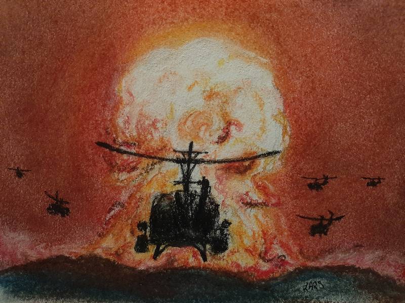 helicopter by luiss (Soft pastel)