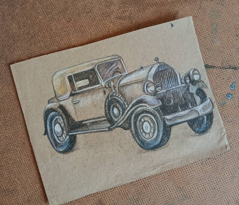 jeep by Crestfallen_Demeter (Pencil, Colored pencil)