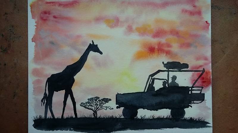 jeep by michi1402 (Watercolor)