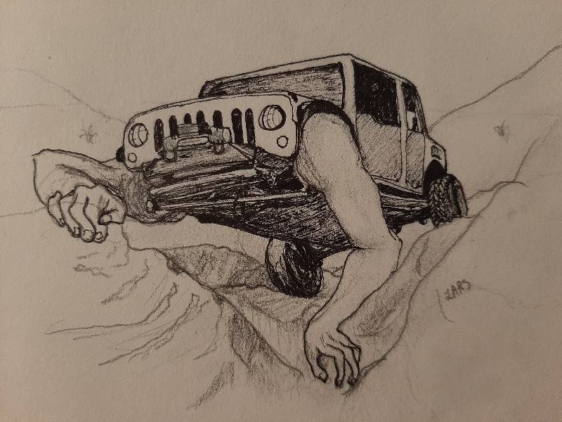 jeep by luiss (Pencil, Ink)