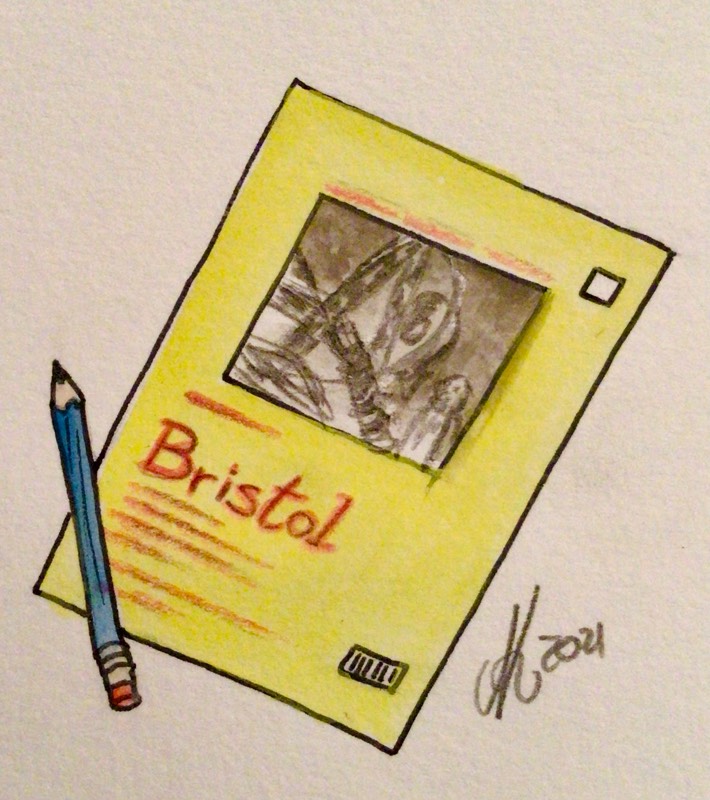 bristol by Niomix (Pencil, Watercolor, Ink)