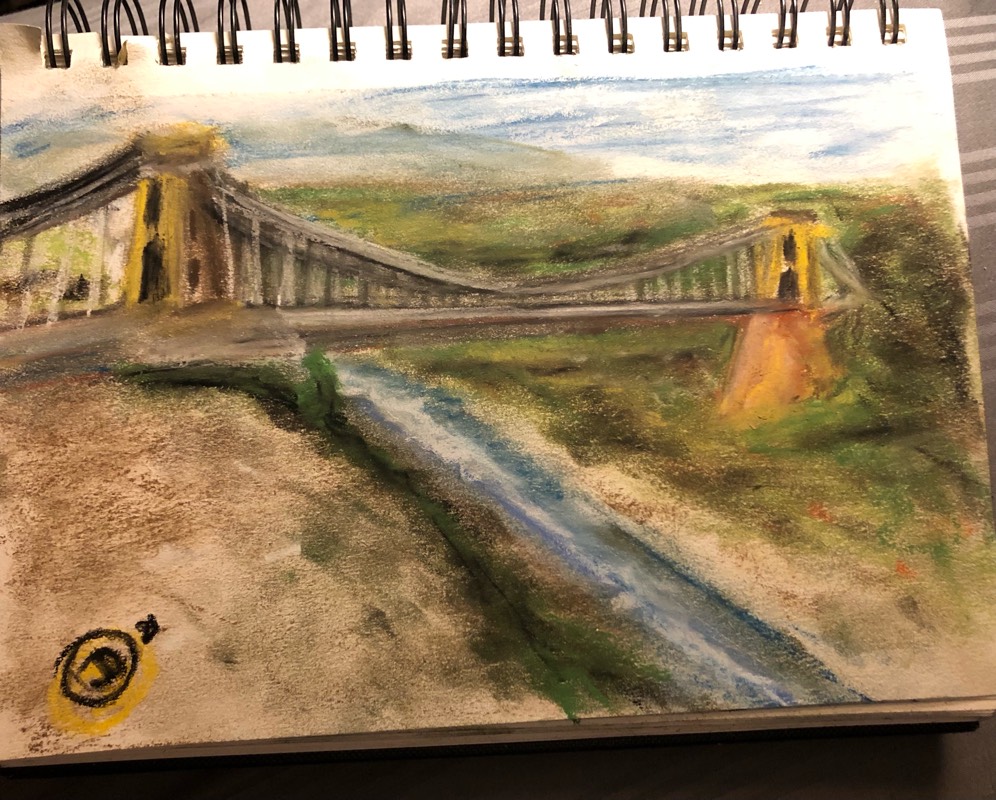 bristol by DonelleO (Soft pastel, Charcoal)
