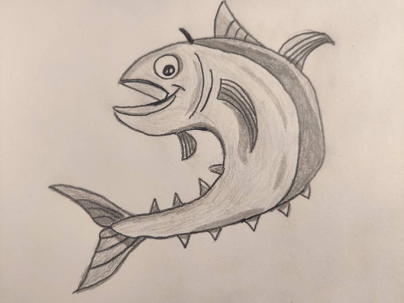 tuna by Membrant (Pencil)