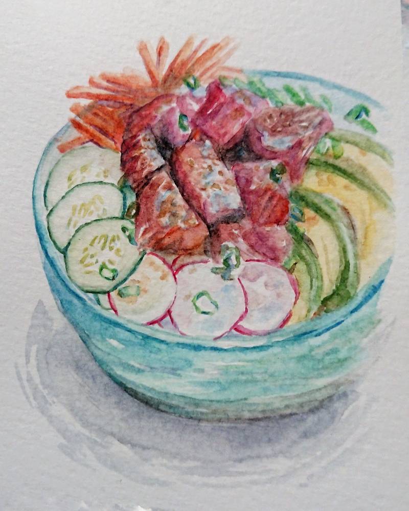 tuna by meidraws (Watercolor)