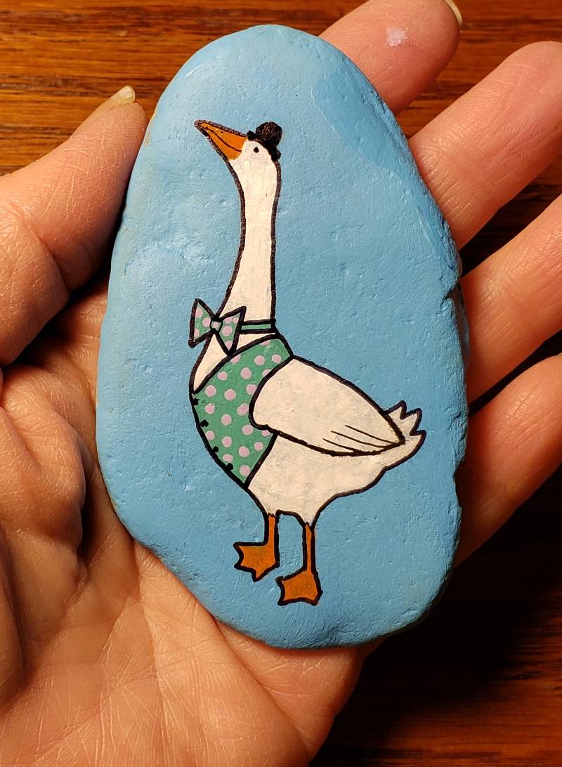 goose by sp3c14Lk (Markers, Acrylic paint)
