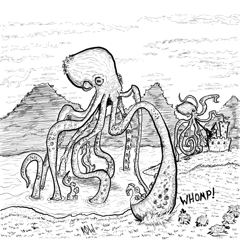 octopus by KDW (Digital)