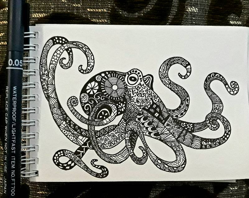 octopus by Shimaa (Pen)