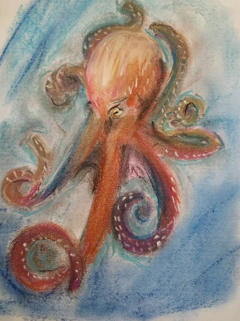 octopus by chirp (Soft pastel)