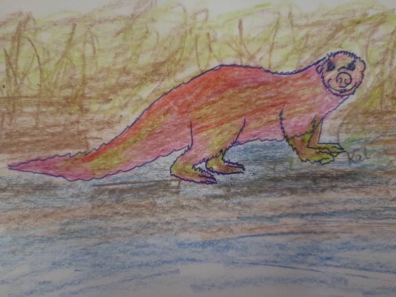 otter by PersianKat (Soft pastel)