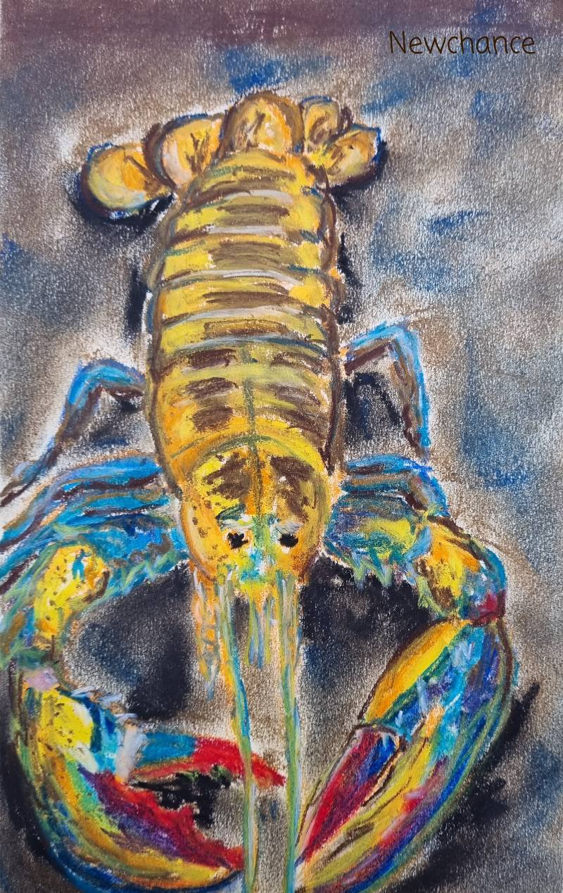 lobster by Newchance (Soft pastel)