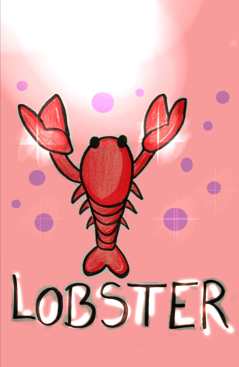 lobster by Rosa_ (Pencil, Digital, Markers)