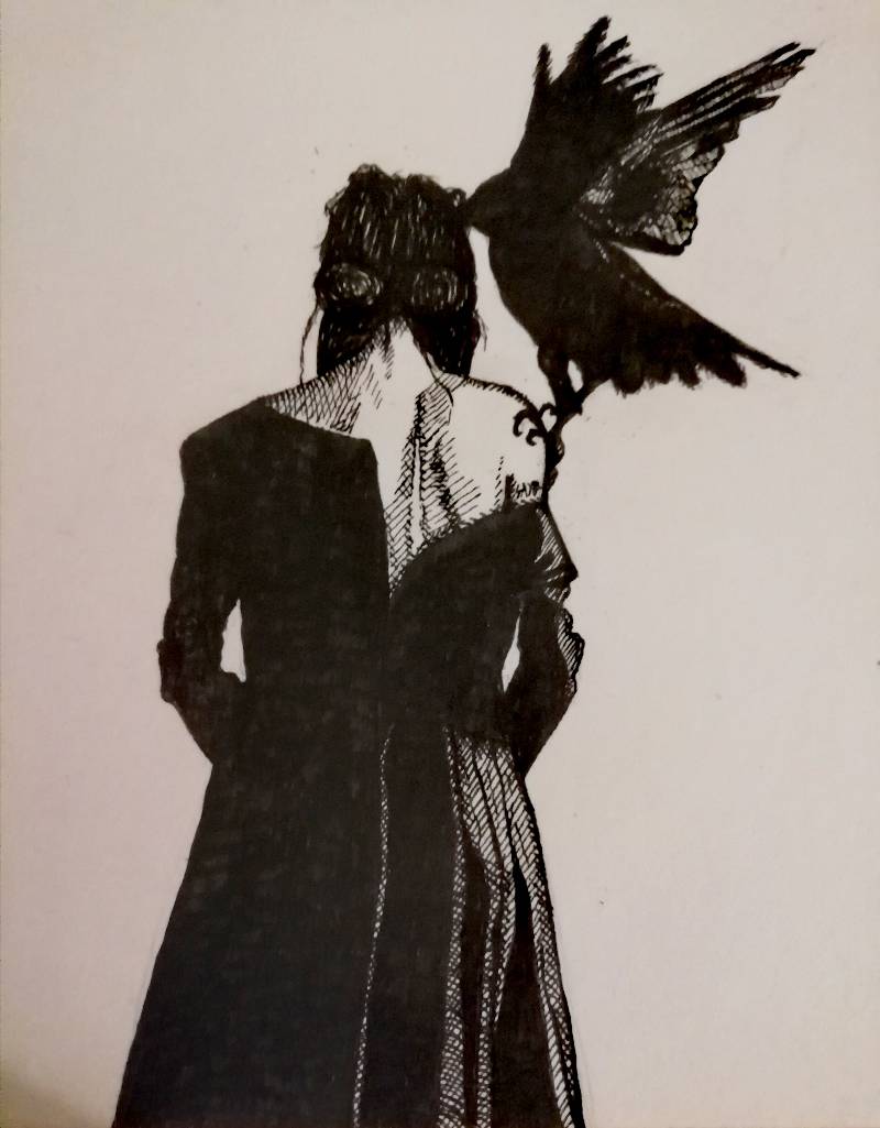 raven by SayoCaro1 (Pen)