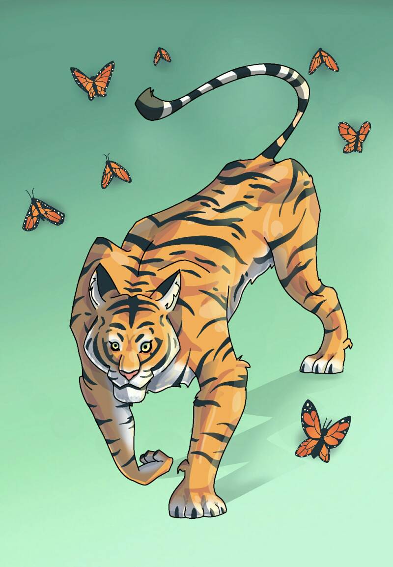 tiger by Cedster (Digital)