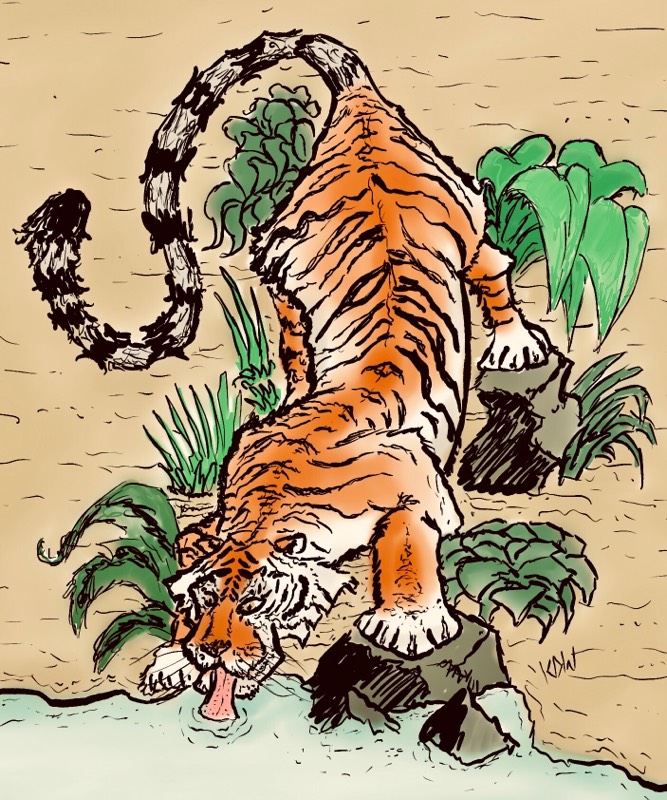 tiger by KDW (Digital)