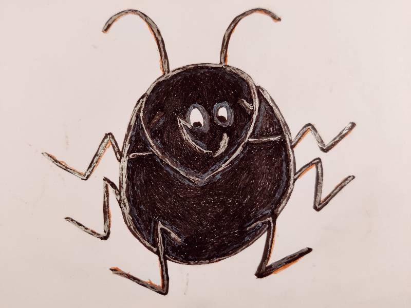 beetle by Membrant (Pen, Ink)