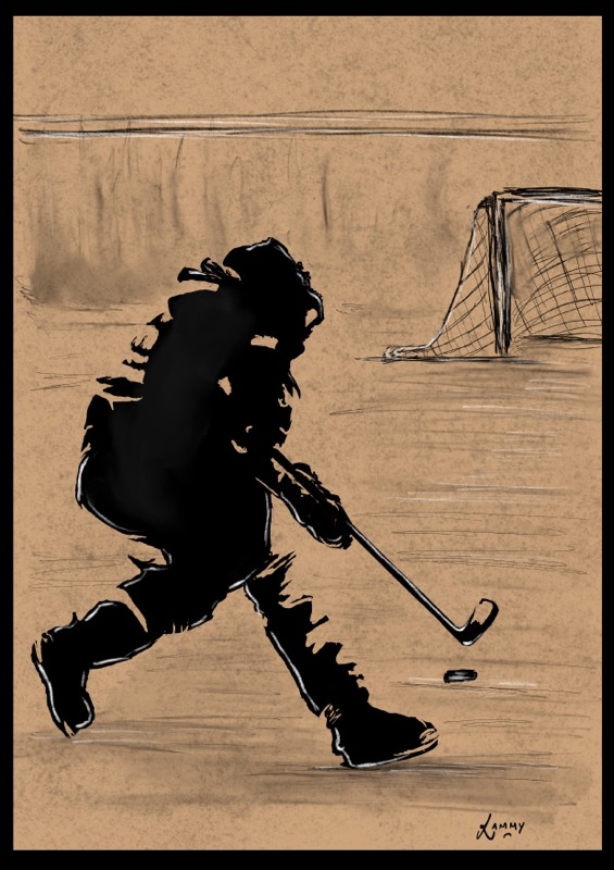 hockey by RammyArtworks (Digital)