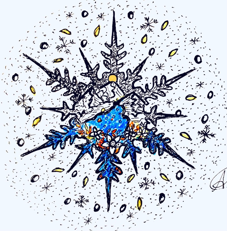 winter by ARTISTIC (Pen, Markers)