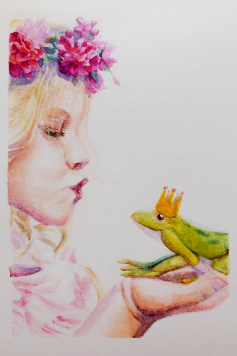 amphibian by meidraws (Watercolor)