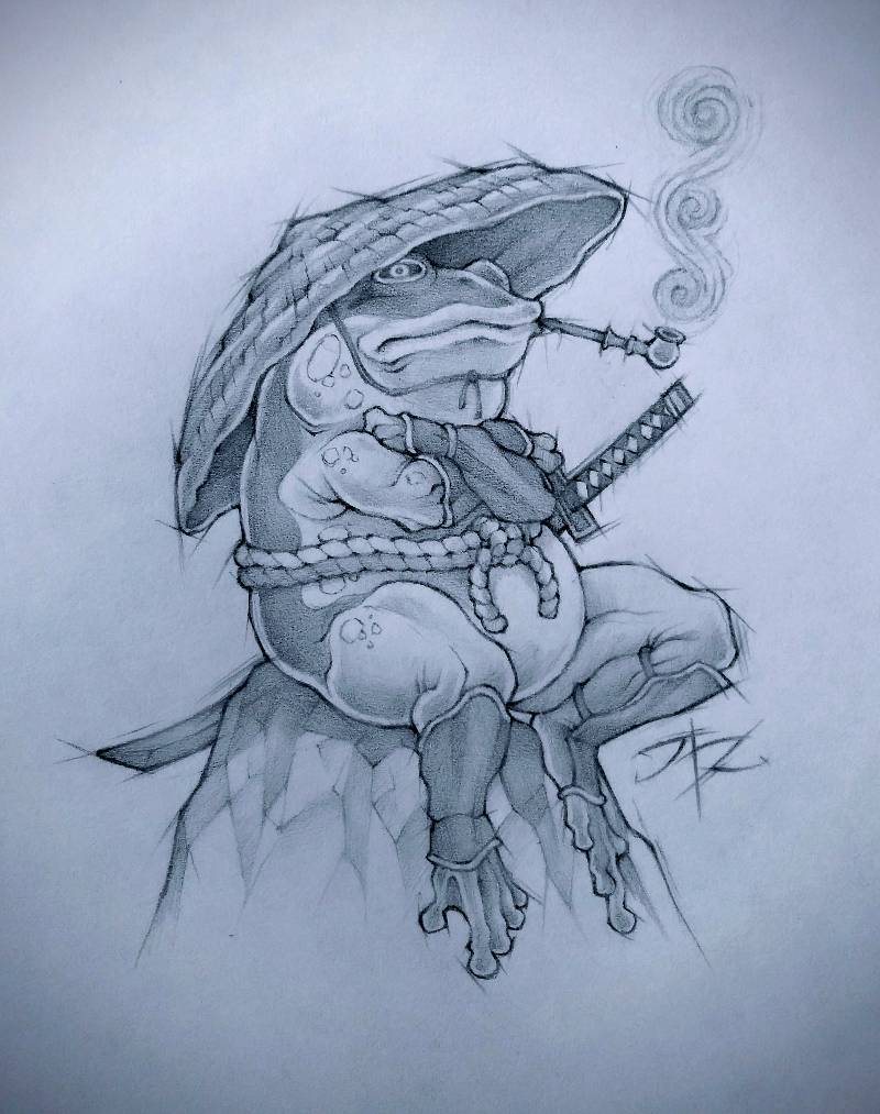 amphibian by Joshabro (Pencil)