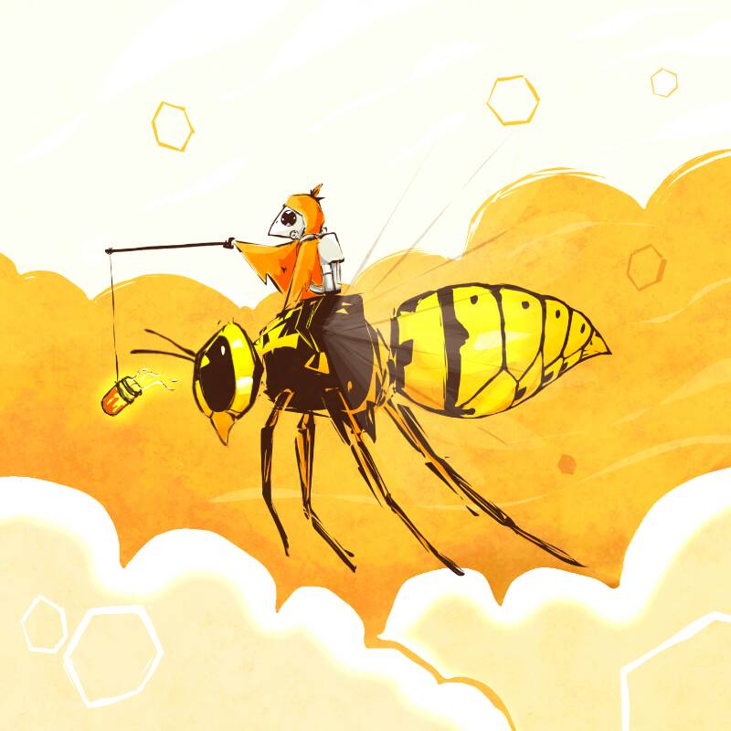 wasp by acchan (Digital)