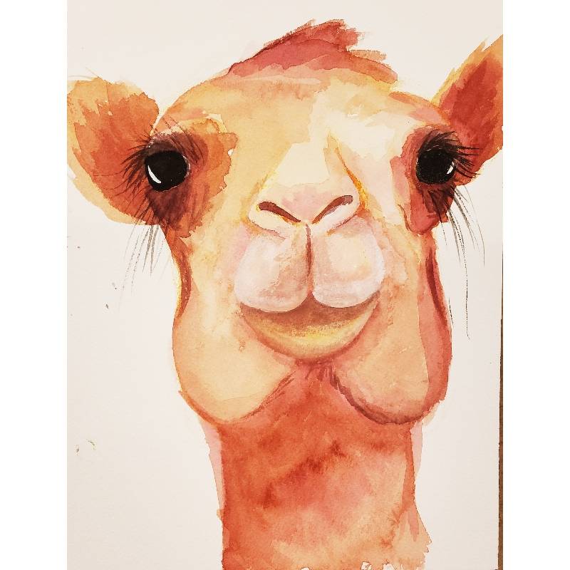 camel by beccabec (Watercolor)