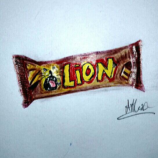 lion by Arthur (Colored pencil)
