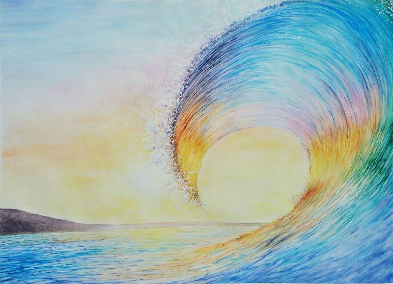 ocean by etellabodi (Watercolor)
