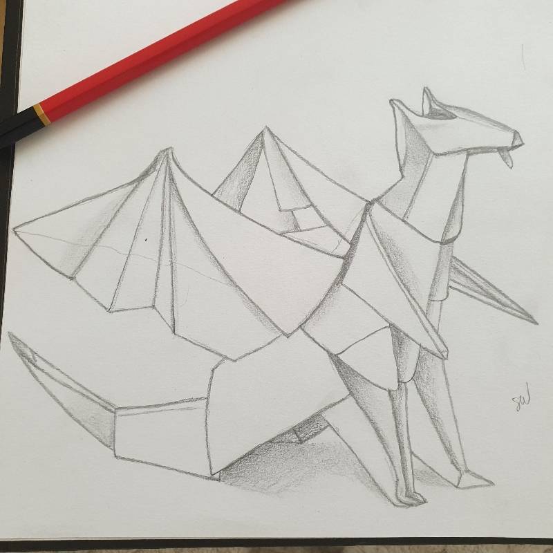 dragon by Shelby (Pencil)