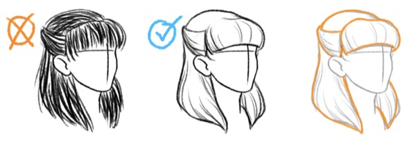 Tips on Drawing Hair, Tutorials